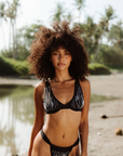 Oria Black Bikini Top