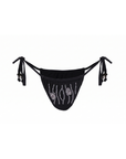 Alana Bikini Bottoms in Black Rock