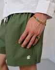 Odyssey Shorts | Organic Cotton Shirt | Emerald Jewellery (BUNDLE 1)