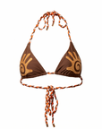 Sedona Chocolate Brown Bikini Top