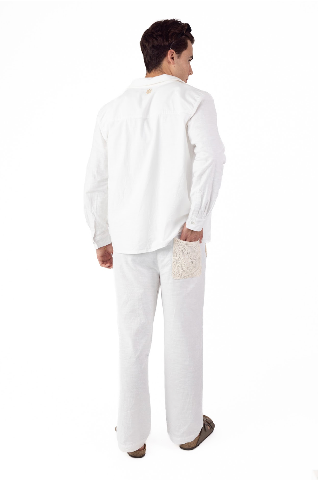 Odyssey Shorts | Organic Cotton Trousers | Gold Jewellery (BUNDLE 1)