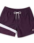 Odyssey Swim Shorts in Dark Purple