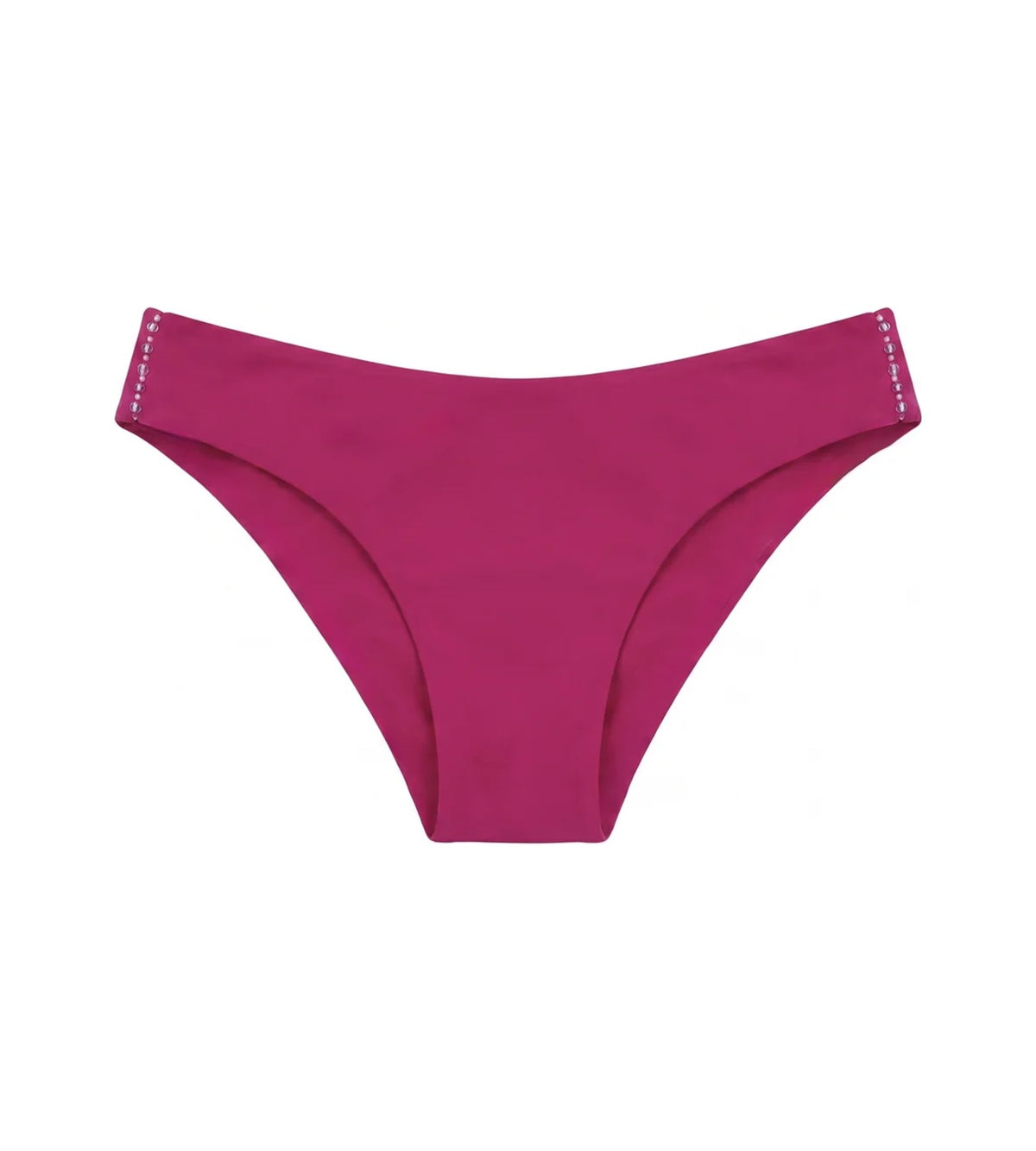Yara hot pink high-leg bikini bottoms, product photo