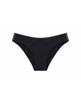 Yara Moderate Bikini Bottoms in Black Rock