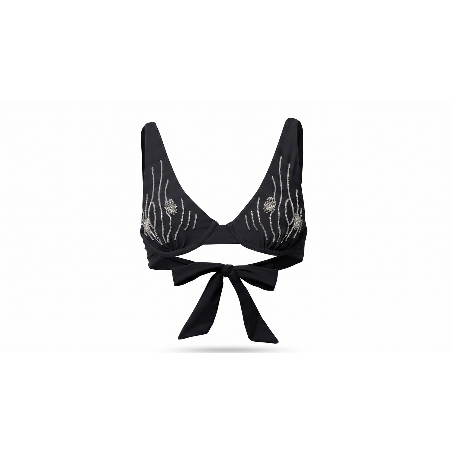 Oria Black Bikini Top
