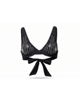 Oria Black Bikini Top
