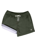Odyssey Swim Shorts in Seaweed Green