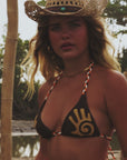 Sedona Chocolate Brown Bikini Top